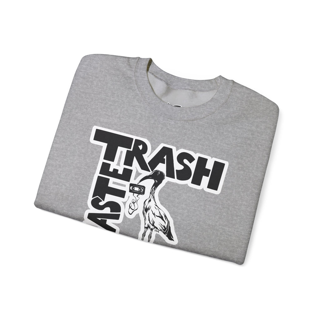 TRASH TASTE IN EVERYTHING - Unisex Heavy Blend™ Crewneck Long Sleeve