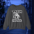 TRASH TASTE IN EVERYTHING - Unisex Heavy Blend™ Crewneck Long Sleeve
