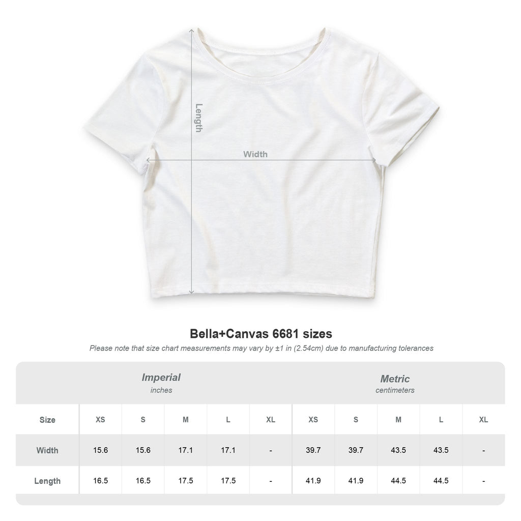 “Hang in There Cutie” Cropped tee - Daisy Graphic Women’s Crop Tee